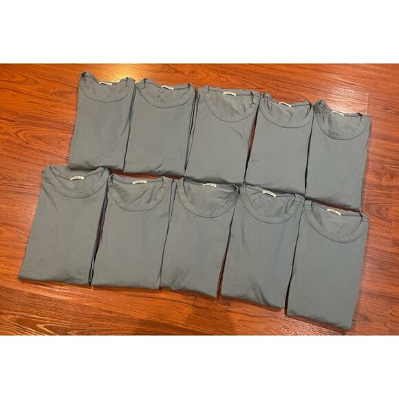 BUCK MASON LOT OF 10 SHIRTS SIZES XL